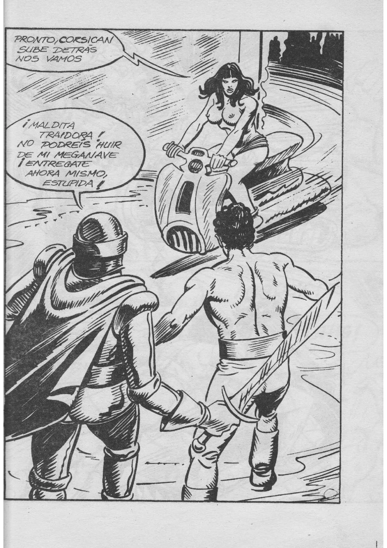 Las Eroticas Aventuras de Corsican Sexpace - N7 - Los que van a chingar, te saludan Spanish - Image 41