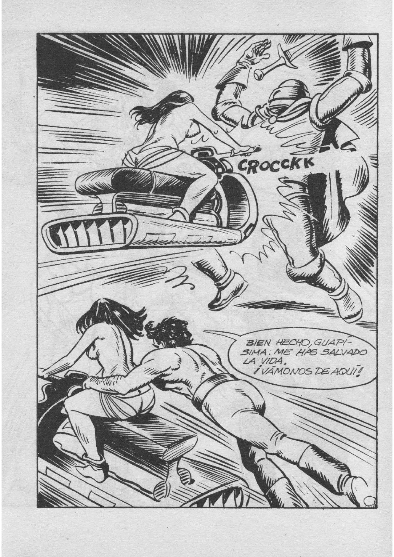 Las Eroticas Aventuras de Corsican Sexpace - N7 - Los que van a chingar, te saludan Spanish - Image 42