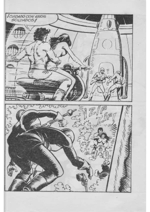 Las Eroticas Aventuras de Corsican Sexpace - N7 - Los que van a chingar, te saludan Spanish - Page 45