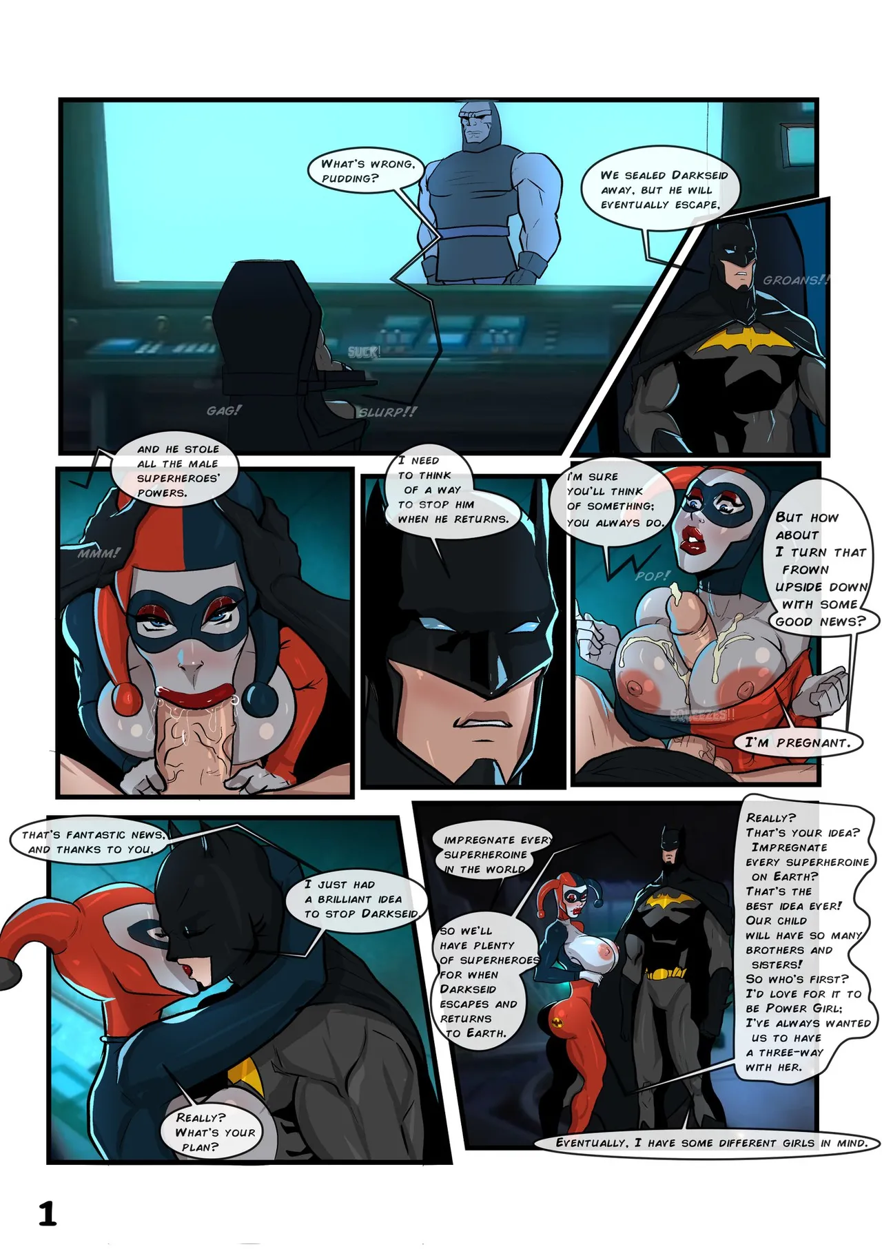 Lasga Claven Batman impregnates the DC universe Justice League Ongoing - Image 2
