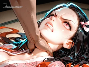 LatentLust - Defeated Nezuko Demon Slayer - Page 38