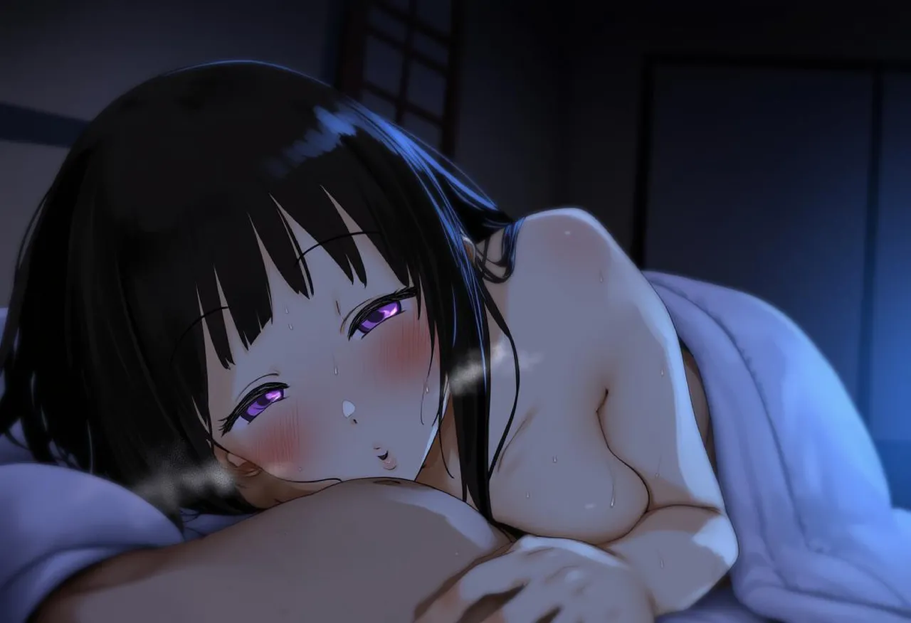 Laura 千反田える 濃厚ラブラブおふとんエッチ - Image 98