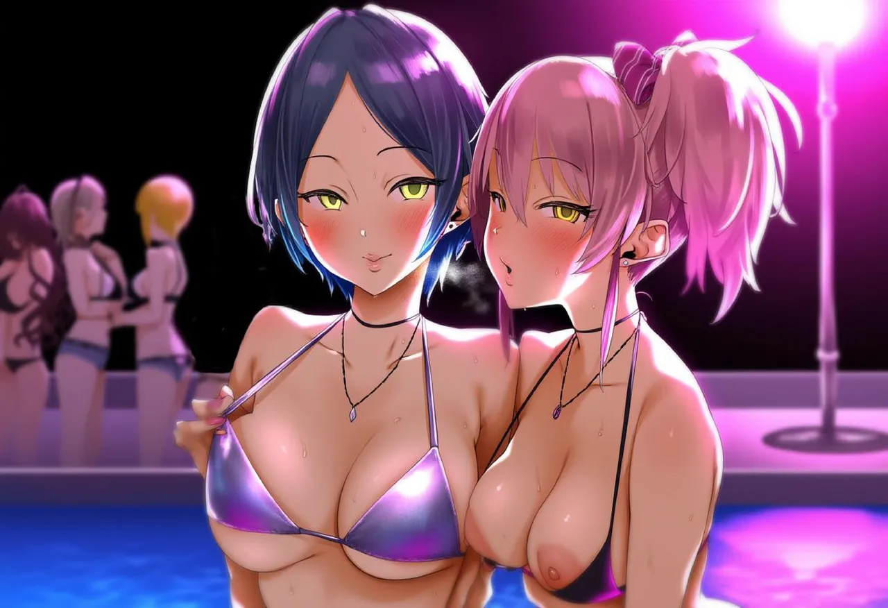 Laura LiPPS ナイトプール速水奏一ノ瀬志希塩見周子城ヶ崎美嘉宮本フレデリカ - Image 25