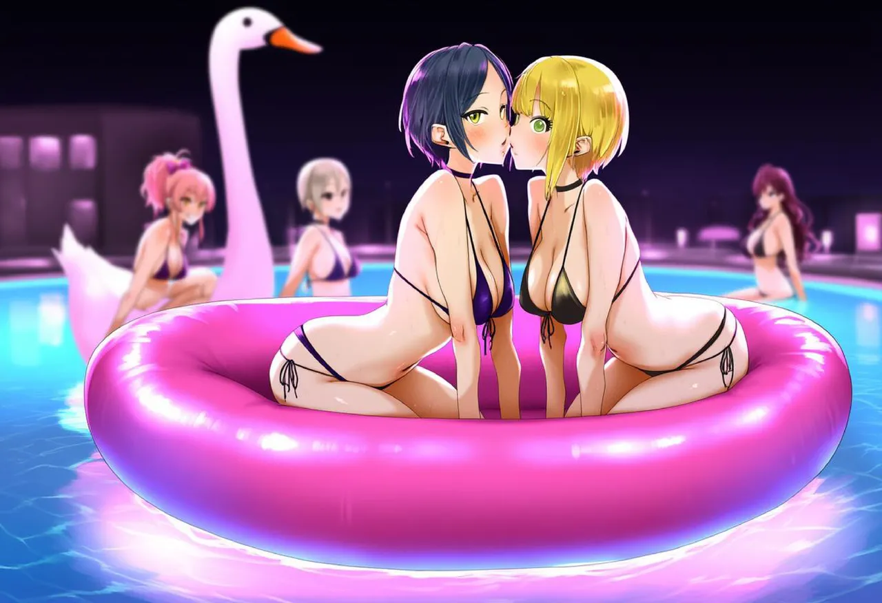 Laura LiPPS ナイトプール速水奏一ノ瀬志希塩見周子城ヶ崎美嘉宮本フレデリカ - Image 3