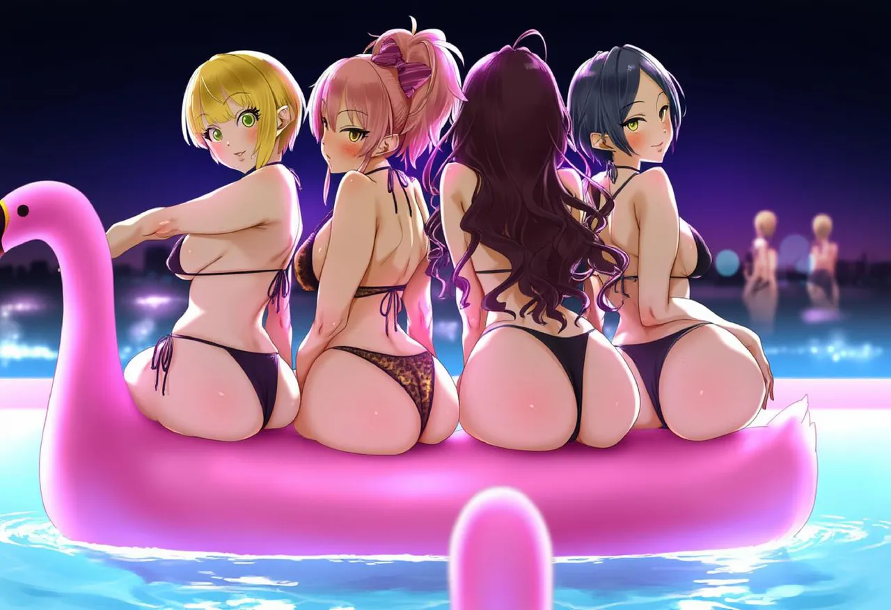 Laura LiPPS ナイトプール速水奏一ノ瀬志希塩見周子城ヶ崎美嘉宮本フレデリカ - Image 4