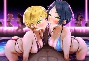 Laura LiPPS ナイトプール速水奏一ノ瀬志希塩見周子城ヶ崎美嘉宮本フレデリカ - Page 51