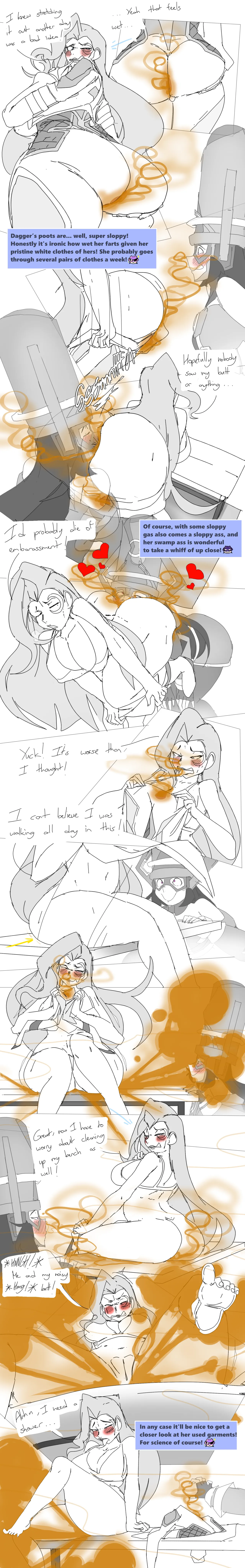 Lazei Galacta Sniffing the Marvel Girls Farts - Image 23