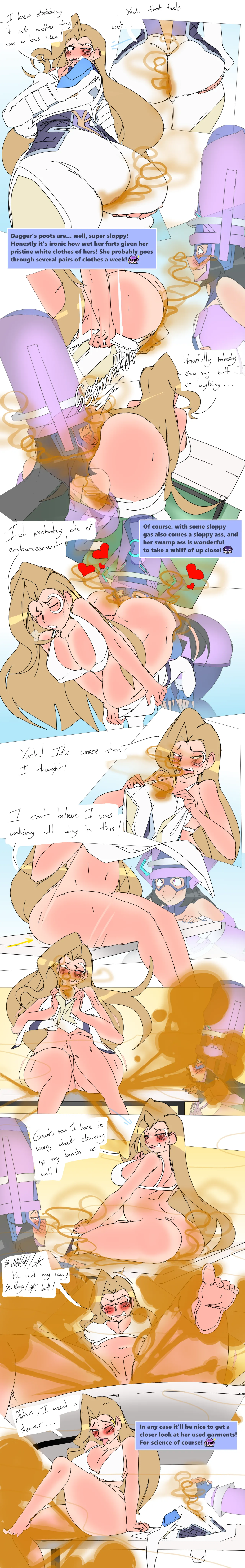 Lazei Galacta Sniffing the Marvel Girls Farts - Image 9