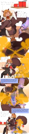 Lazei Galacta Sniffing the Marvel Girls Farts - Page 36