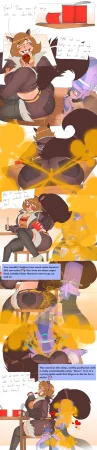 Lazei Galacta Sniffing the Marvel Girls Farts - Page 6