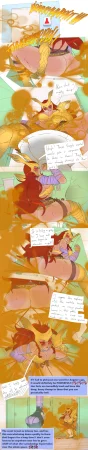 Lazei Galacta Sniffing the Marvel Girls Farts - Page 7