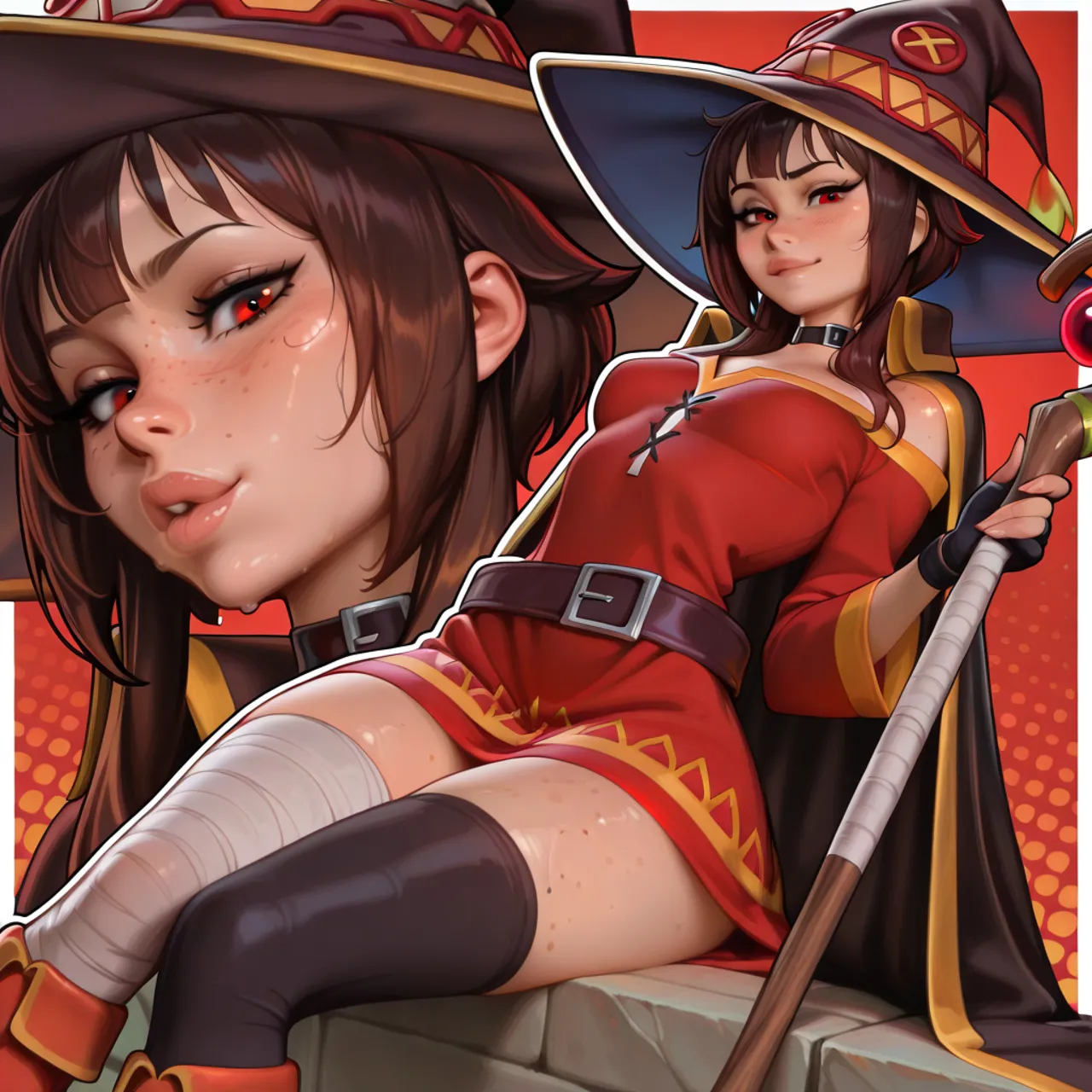 LazyRainbow Megumin - Image 6