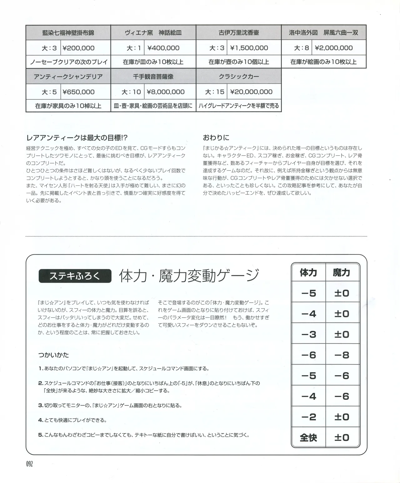 leaf MagicalAntique Visual Fanbook - Image 94