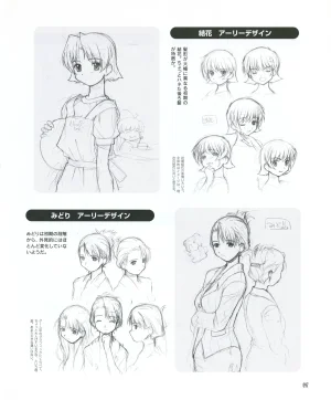 leaf MagicalAntique Visual Fanbook - Page 99