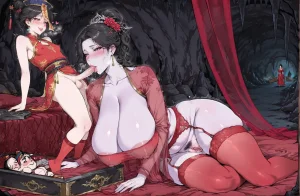 LeeAI巨乳016花间玥女尸化UncensoredAI - Page 56