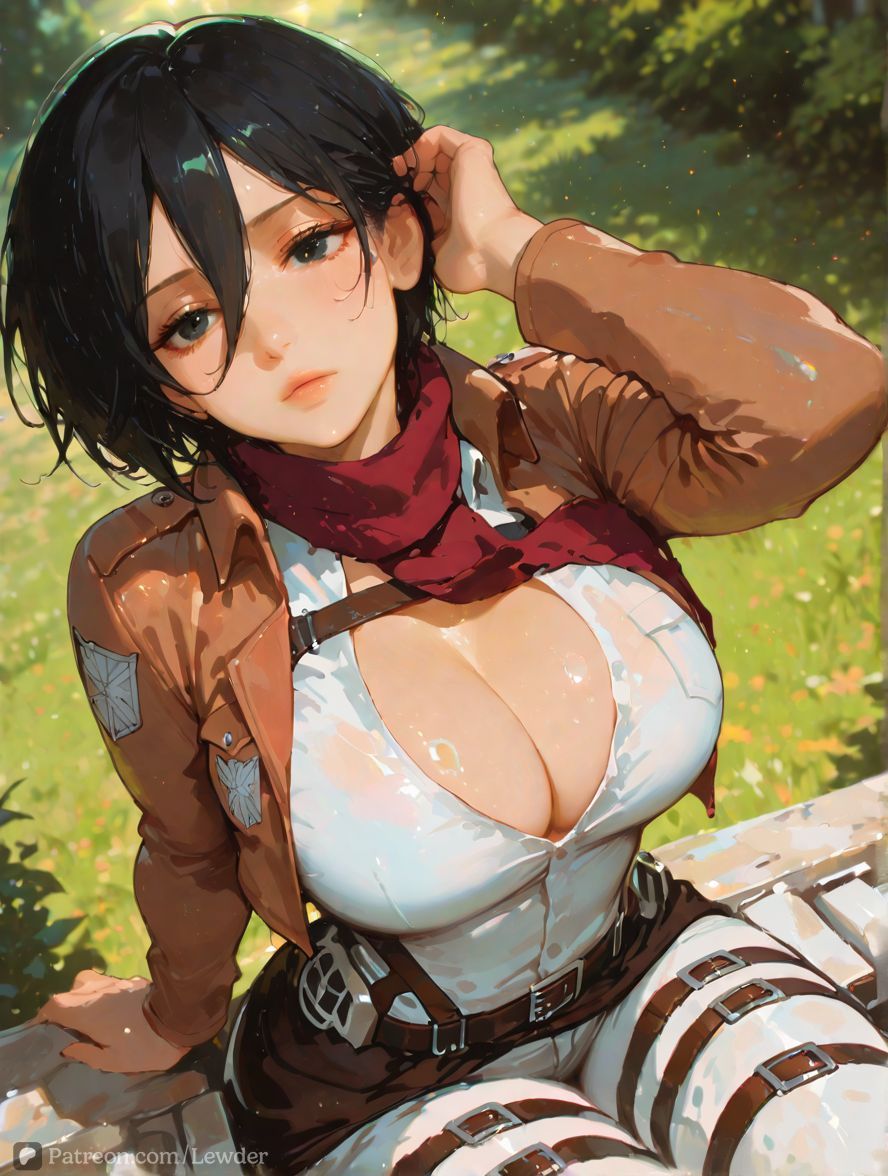 Lewder mikasa ackerman attack on titan Exclusive set - Image 2