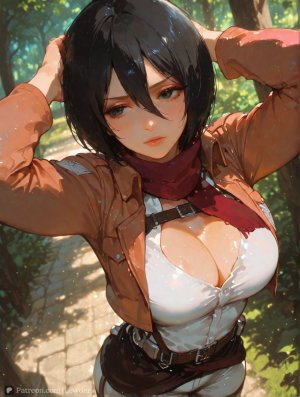 Lewder mikasa ackerman attack on titan Exclusive set - Page 4