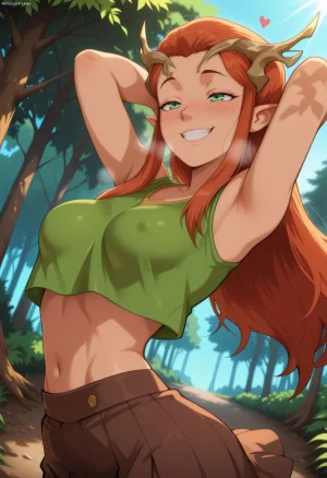 Lewdiii - Keyleth The Legend of Vox Machina Patreon - Page 11