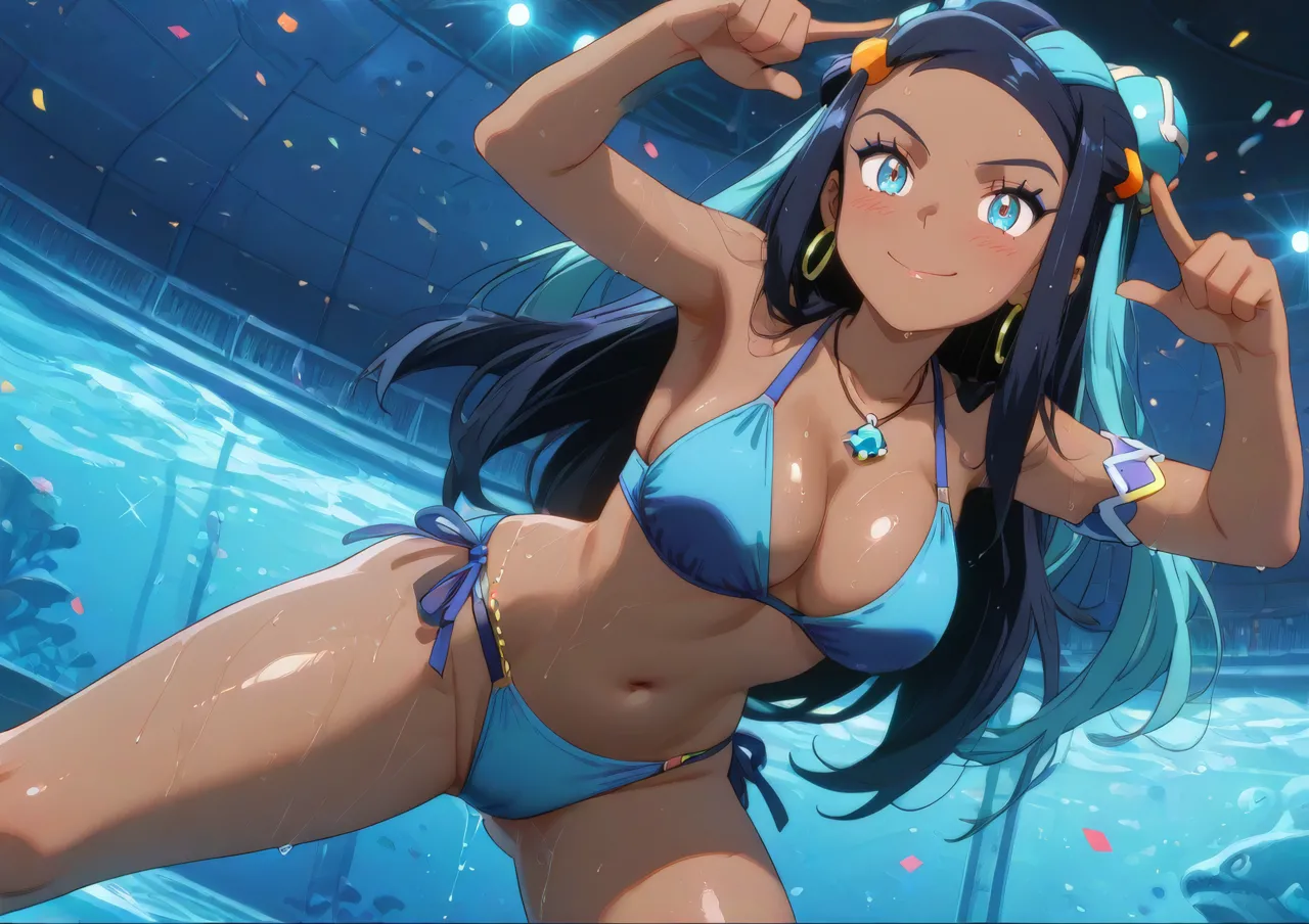 Lightning Request Nessa being a model Pokemon Patreon - Image 48