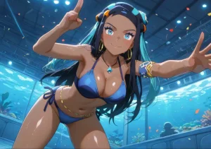 Lightning Request Nessa being a model Pokemon Patreon - Page 102