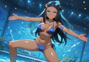 Lightning Request Nessa being a model Pokemon Patreon - Page 106