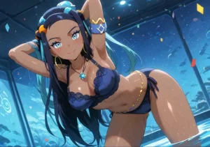 Lightning Request Nessa being a model Pokemon Patreon - Page 32