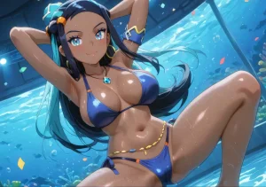 Lightning Request Nessa being a model Pokemon Patreon - Page 35