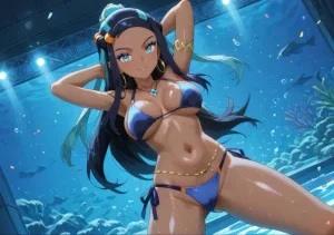 Lightning Request Nessa being a model Pokemon Patreon - Page 61