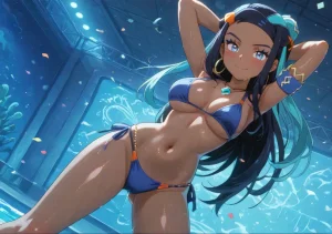 Lightning Request Nessa being a model Pokemon Patreon - Page 66