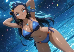 Lightning Request Nessa being a model Pokemon Patreon - Page 67