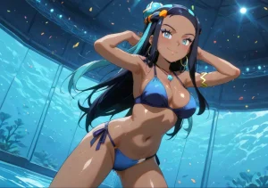 Lightning Request Nessa being a model Pokemon Patreon - Page 96