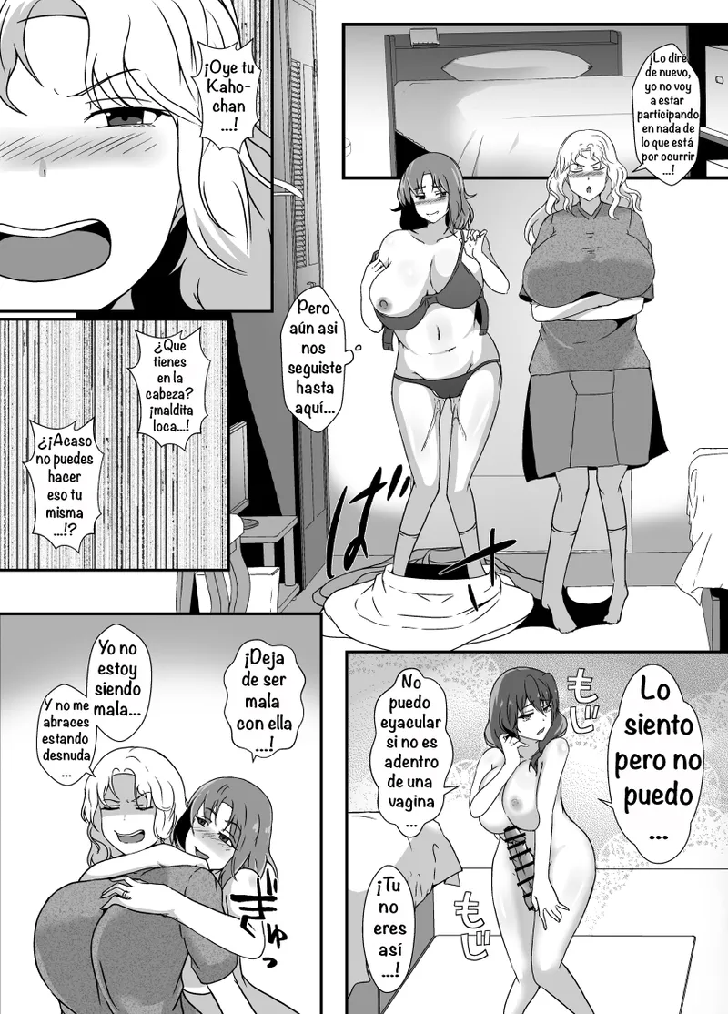 Lilium Kyouwakoku Shimakawa Musume ga Futanari Zetsurin nanode Mamatomo ni Seishori o Tetsudatte Morau My Daughter Is An Insatiable Dickchick, So I Asked My Fellow Mother Friends For Some Help Spanish Amaterasu - Image 13