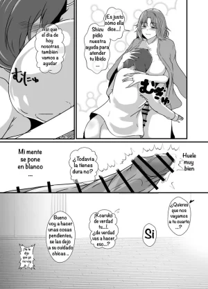 Lilium Kyouwakoku Shimakawa Musume ga Futanari Zetsurin nanode Mamatomo ni Seishori o Tetsudatte Morau My Daughter Is An Insatiable Dickchick, So I Asked My Fellow Mother Friends For Some Help Spanish Amaterasu - Page 12
