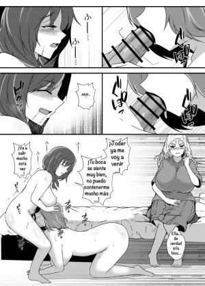 Lilium Kyouwakoku Shimakawa Musume ga Futanari Zetsurin nanode Mamatomo ni Seishori o Tetsudatte Morau My Daughter Is An Insatiable Dickchick, So I Asked My Fellow Mother Friends For Some Help Spanish Amaterasu - Page 16