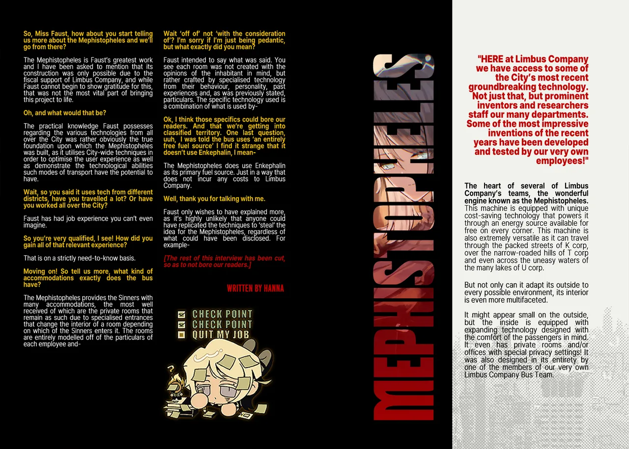 Limbus Company Thrive Fanzine Zine Wallpapers Emotes Digital - Image 13