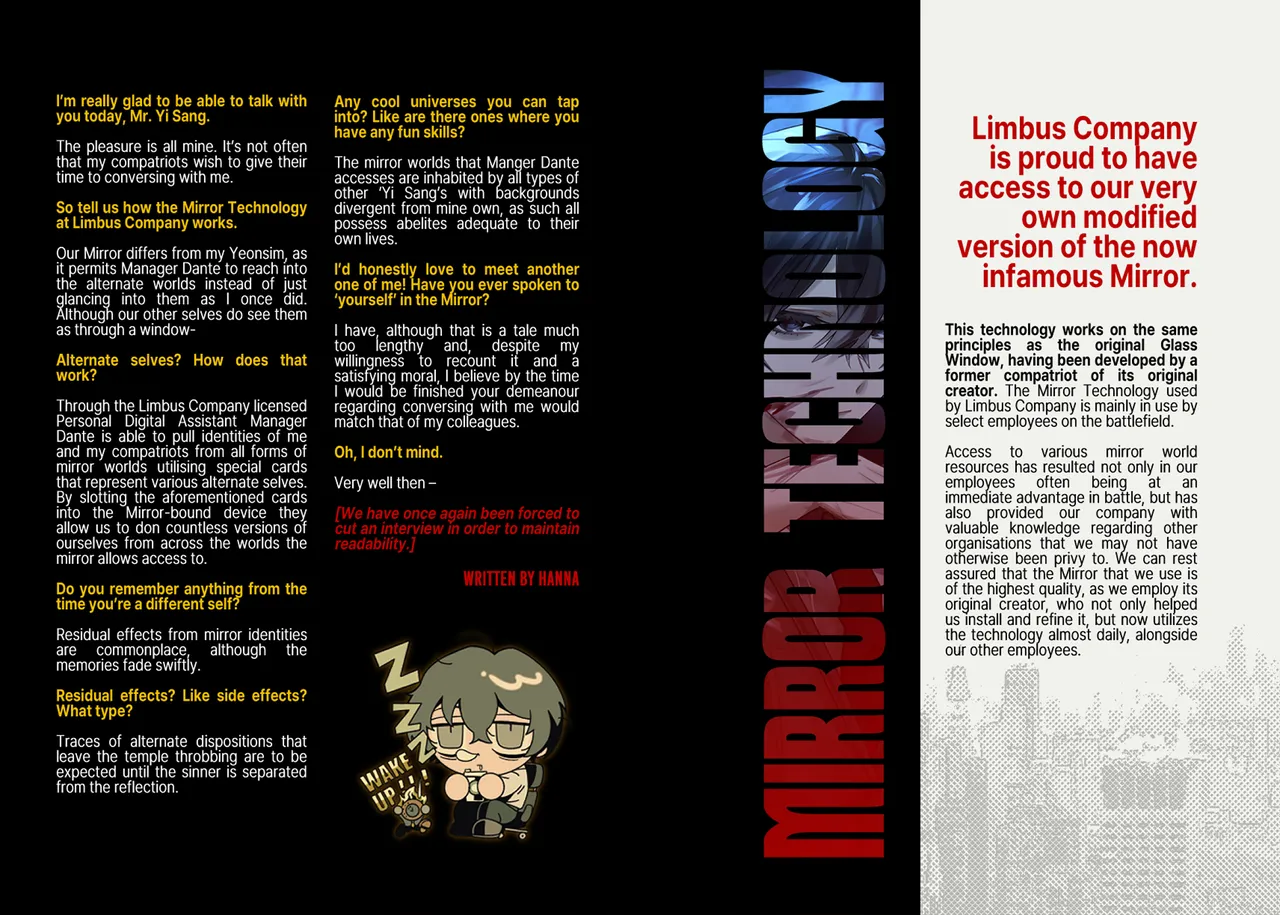 Limbus Company Thrive Fanzine Zine Wallpapers Emotes Digital - Image 15