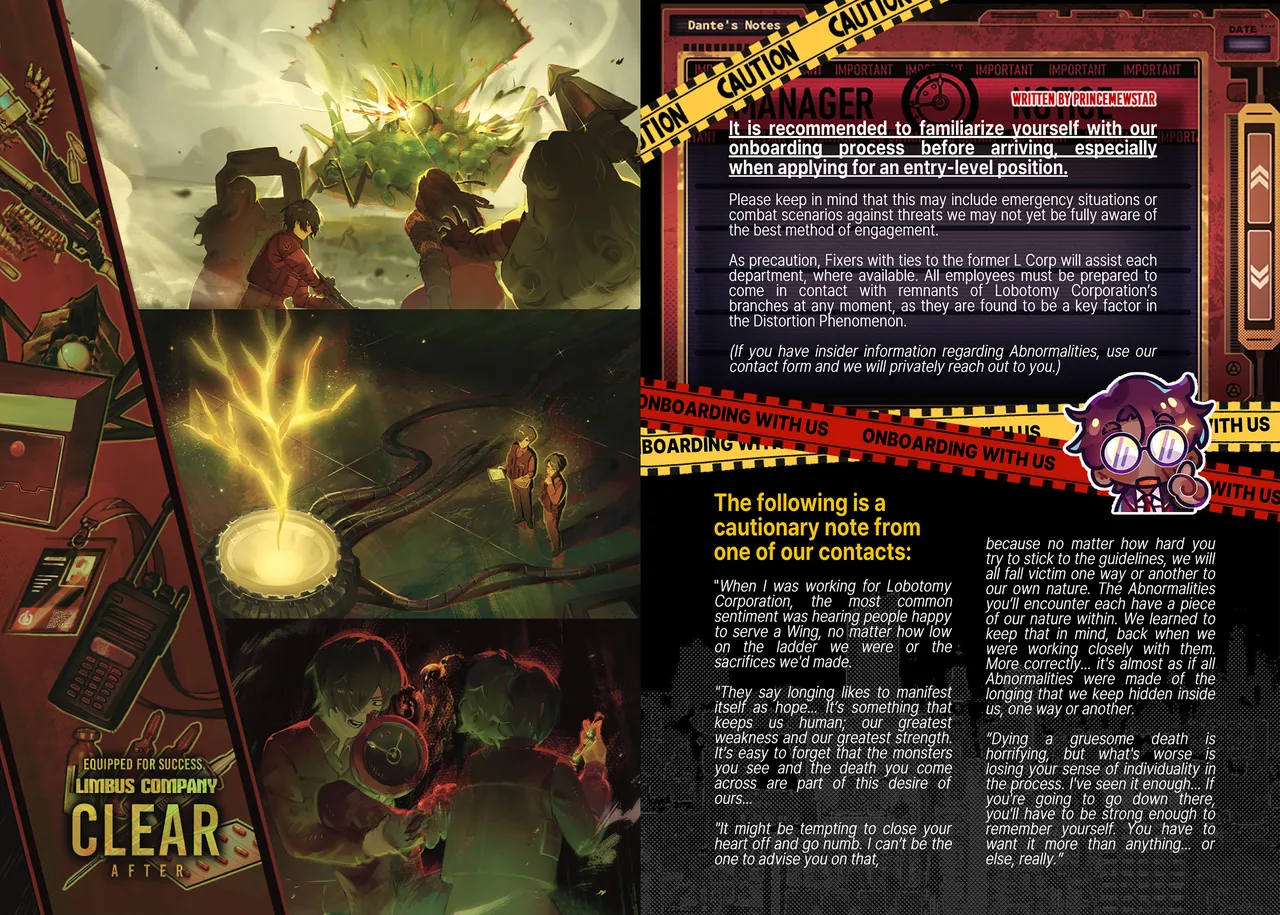 Limbus Company Thrive Fanzine Zine Wallpapers Emotes Digital - Image 24