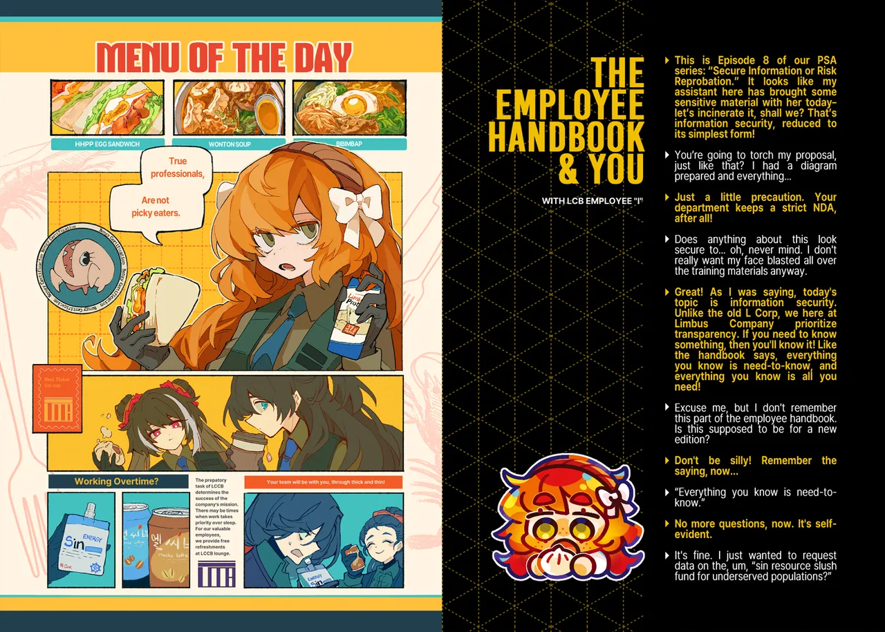 Limbus Company Thrive Fanzine Zine Wallpapers Emotes Digital - Image 29