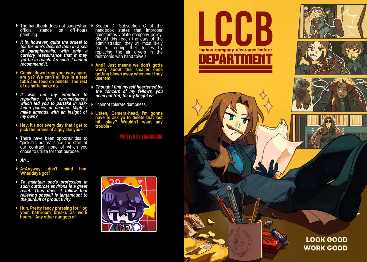 Limbus Company Thrive Fanzine Zine Wallpapers Emotes Digital - Image 33