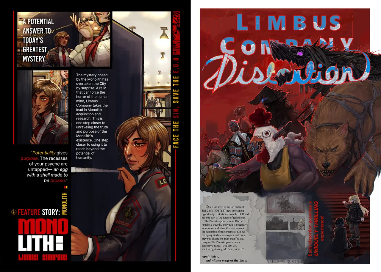 Limbus Company Thrive Fanzine Zine Wallpapers Emotes Digital - Image 38