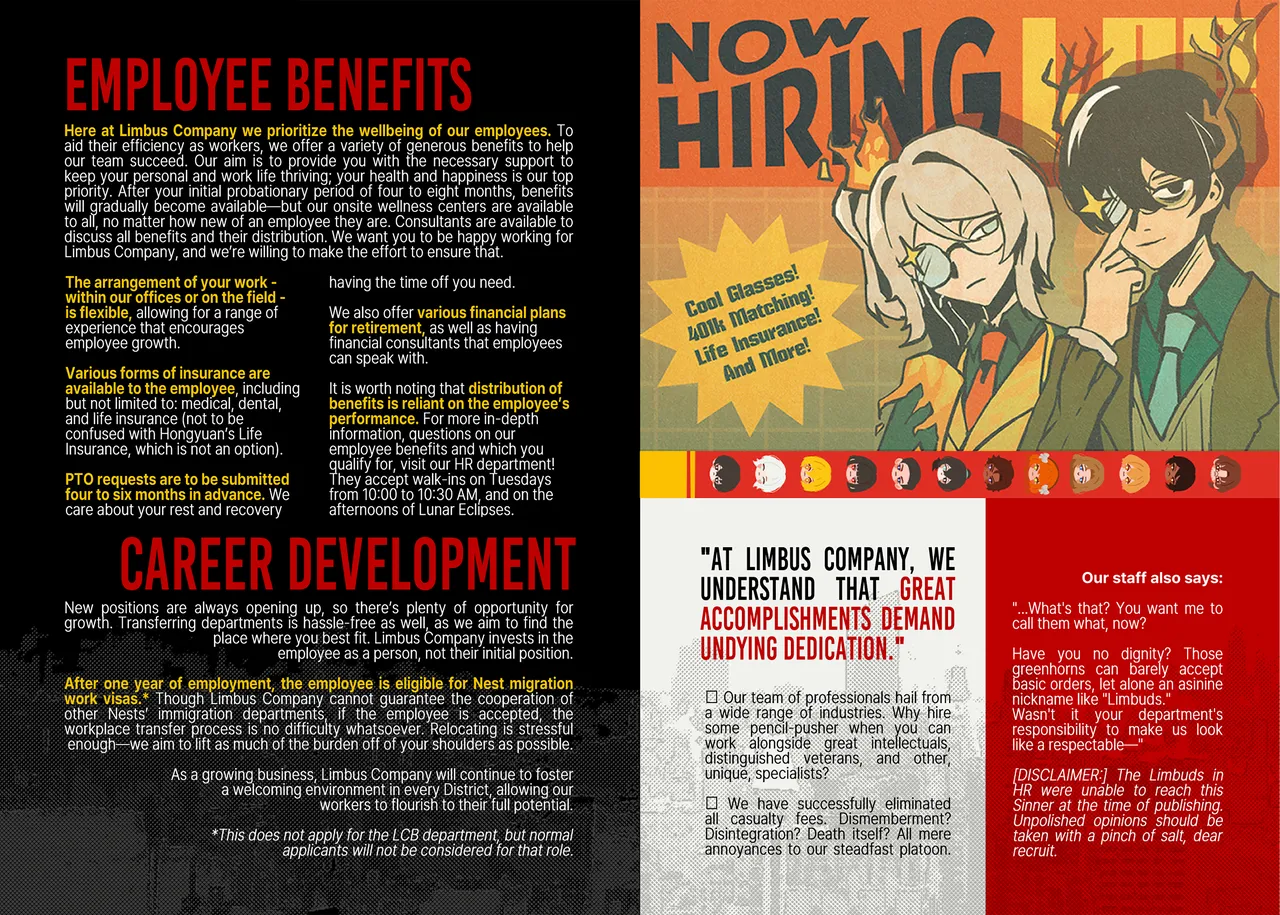 Limbus Company Thrive Fanzine Zine Wallpapers Emotes Digital - Image 4