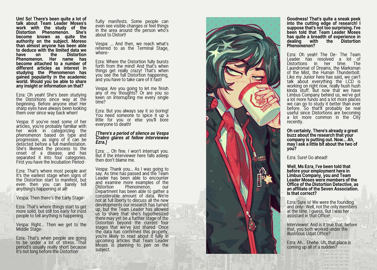 Limbus Company Thrive Fanzine Zine Wallpapers Emotes Digital - Image 40