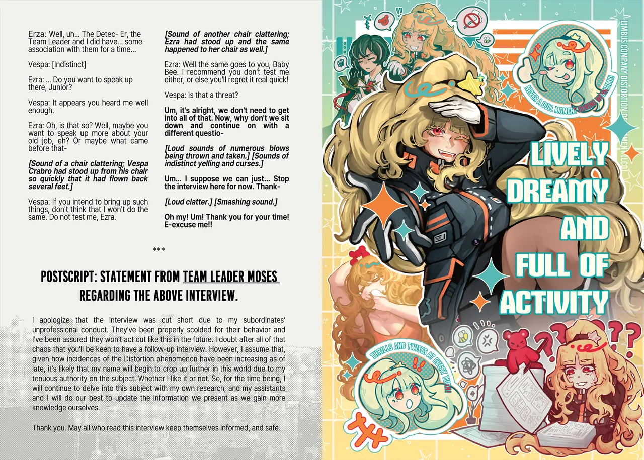 Limbus Company Thrive Fanzine Zine Wallpapers Emotes Digital - Image 41