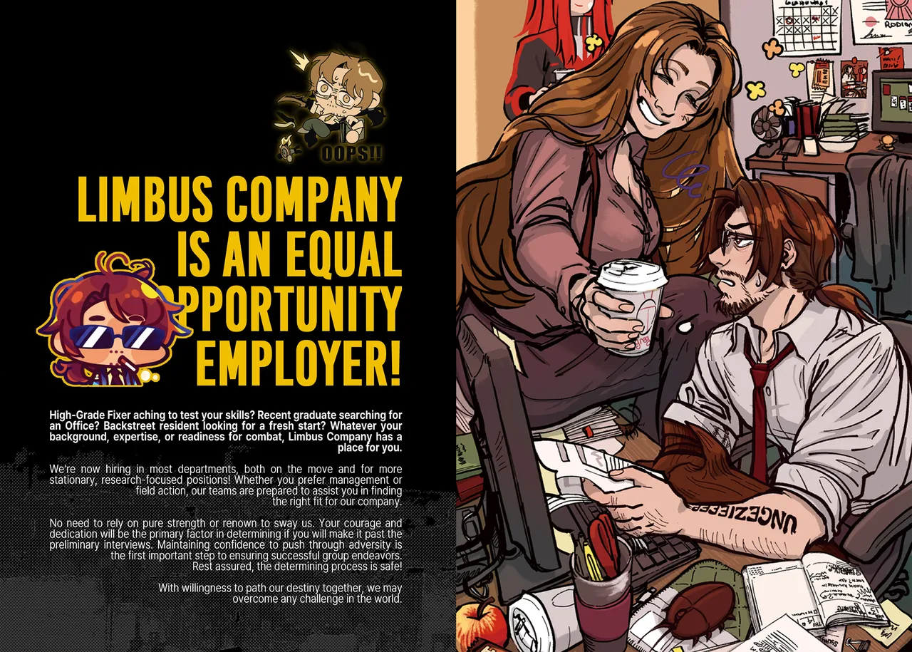 Limbus Company Thrive Fanzine Zine Wallpapers Emotes Digital - Image 45