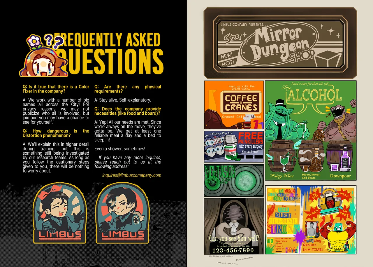 Limbus Company Thrive Fanzine Zine Wallpapers Emotes Digital - Image 47