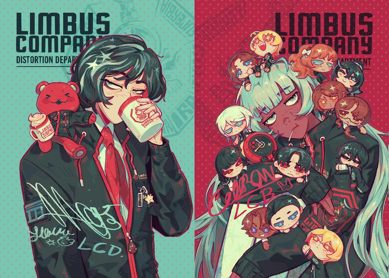 Limbus Company Thrive Fanzine Zine Wallpapers Emotes Digital - Image 48