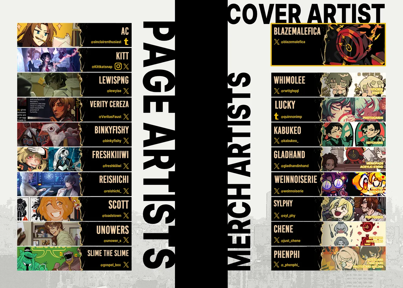 Limbus Company Thrive Fanzine Zine Wallpapers Emotes Digital - Image 50