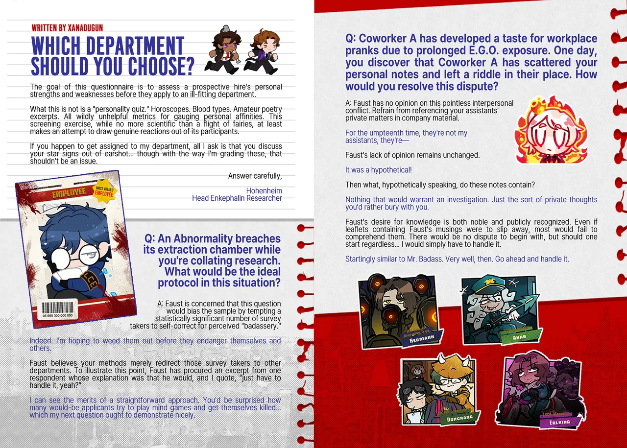 Limbus Company Thrive Fanzine Zine Wallpapers Emotes Digital - Image 9