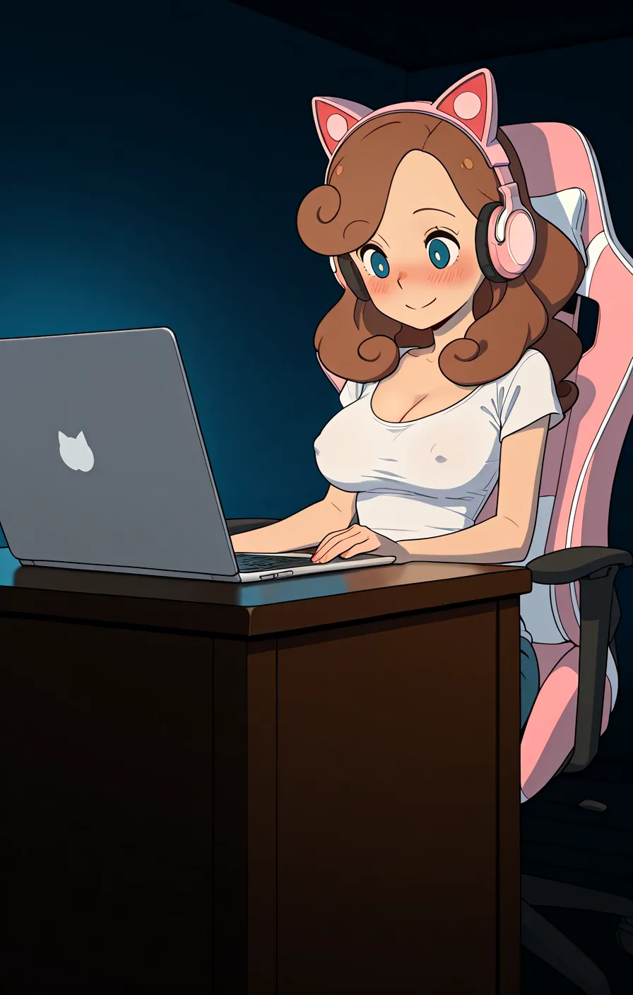 Lin Transformation to CowGirl with gigantic breasts - Image 12