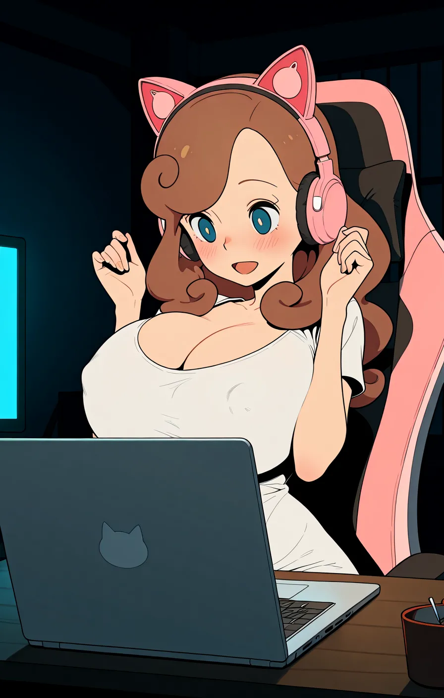 Lin Transformation to CowGirl with gigantic breasts - Image 27